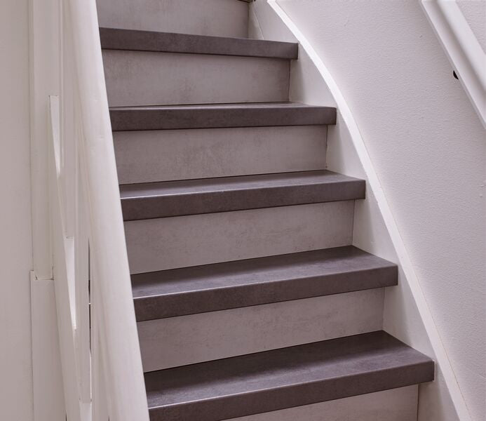 Setzstufen Beton Hellgrau 130 x 20 cm