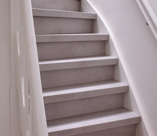 Trittstufe Beton Hellgrau 130 x 38 cm