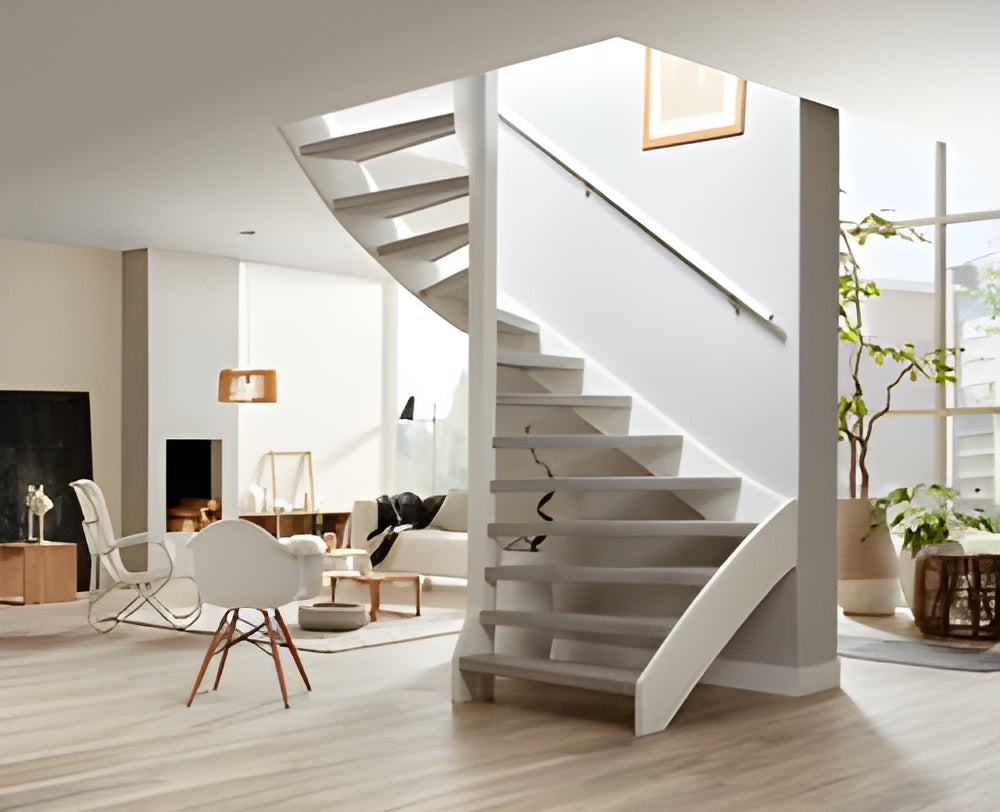 Trittstufe Beton Hellgrau 100 x 30 cm