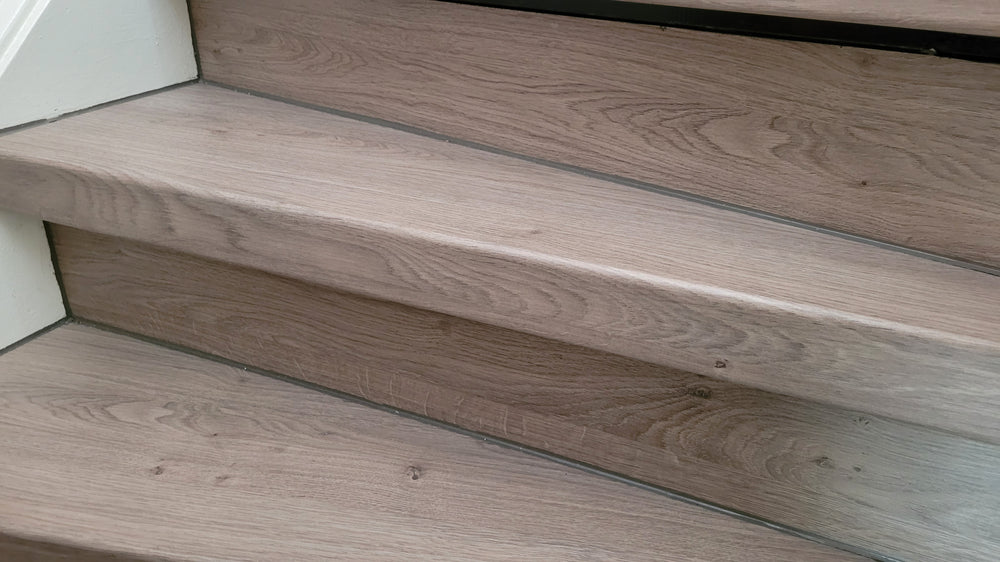 Setzstufen Grau Eiche 130 x 20 cm