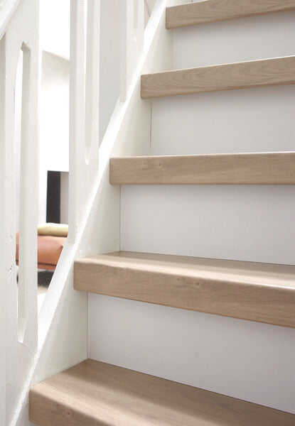 Setzstufen Weiß 130 x 20 cm