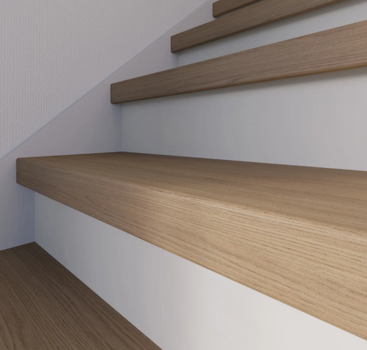 Setzstufen Weiß 130 x 20 cm